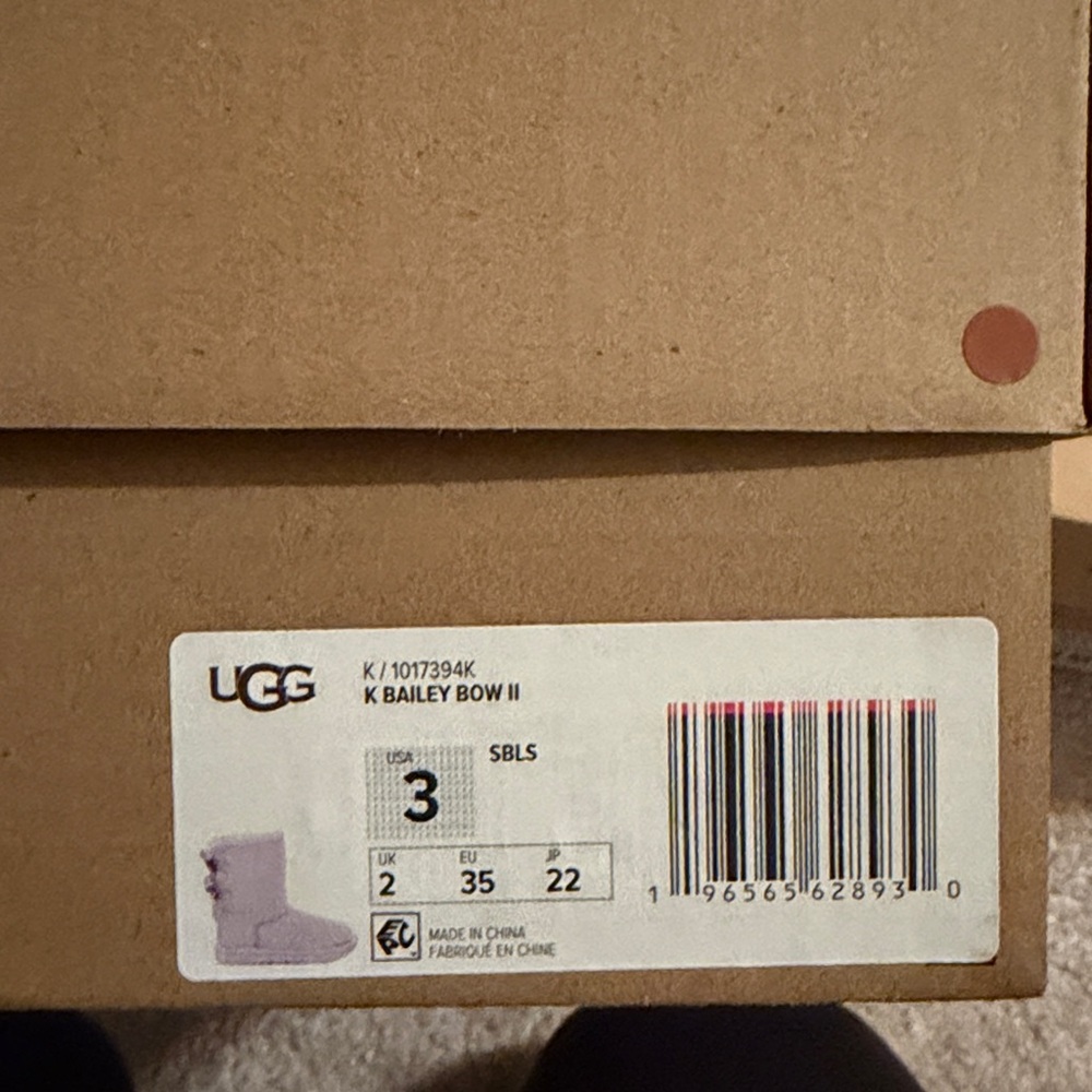 UGG Bailey Bow II Boot - Little Kid / Big Kid - Picture 8 of 8